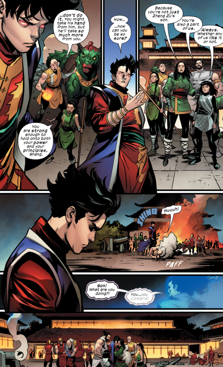 Shang-Chi #12 - “Blood & Monsters” (2022)written by Gene Luen Yangart by Marcus To &