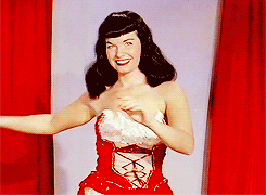 Love vintage erotica, especially Bettie Page  who I hope to see doing hardcore sex.