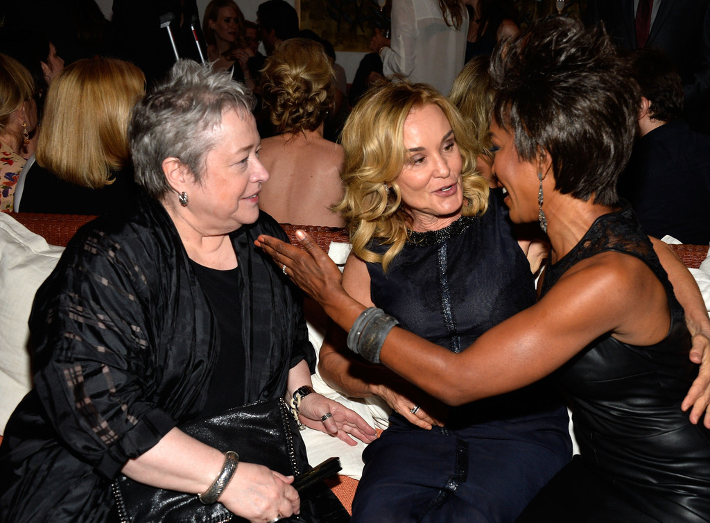 gasstation:  Kathy Bates, Jessica Lange and Angela Bassett at the after party for