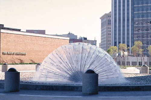Fountain, Embarcadero Center, San Francisco, 1969.