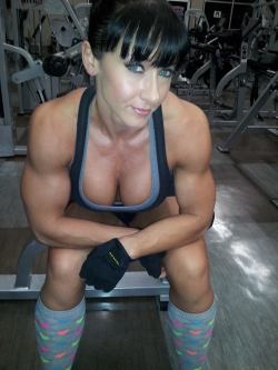 ripsavage126:  Muscle Angel, Erica Cordie