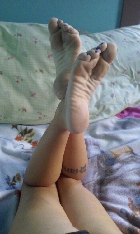 My lil stinky feet