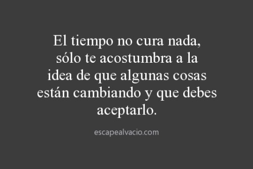 Escape al vací­o