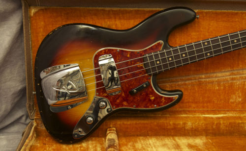 &lsquo;1960 Fender Jazz Bass with a beautiful deep Sunburst finish.&rsquo; Yours for only £17,995.00