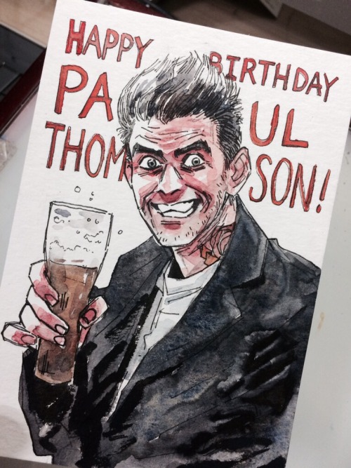 thenorthseasinging:Happy birthday Paul Thomson!!!