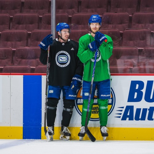 gabelandeskog: @Canucks: 43 & 40 this morning 