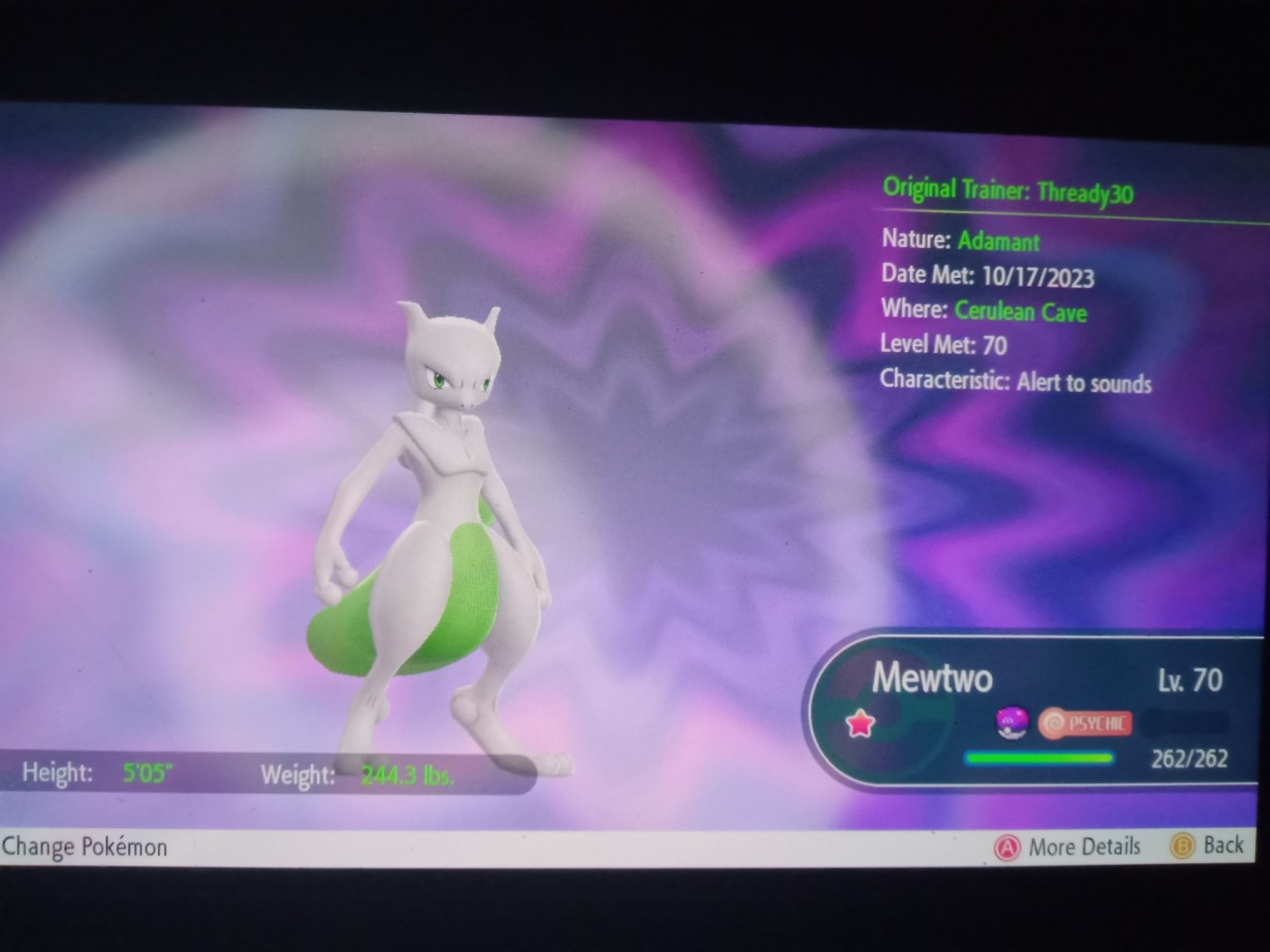 Lets Go Shiny Mewtwo!!✨✨👌