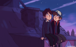 alexdasmaster:  Wirt and Dipper for Arkaena