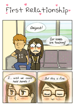 thepigeongazette:  Aint nobody got time to find a room! All Aboard the PDA train! 