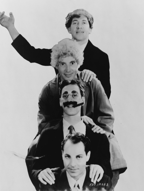  The Marx Brothers really didn’t change much, did they? 