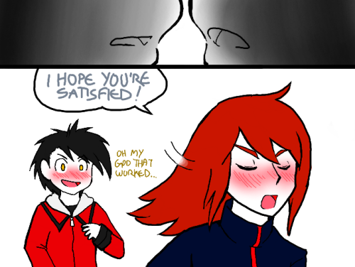 evilmel:  Mistletoe Mishap 12/24/2014 Sorry this is so late! Happy birthday Silver! 