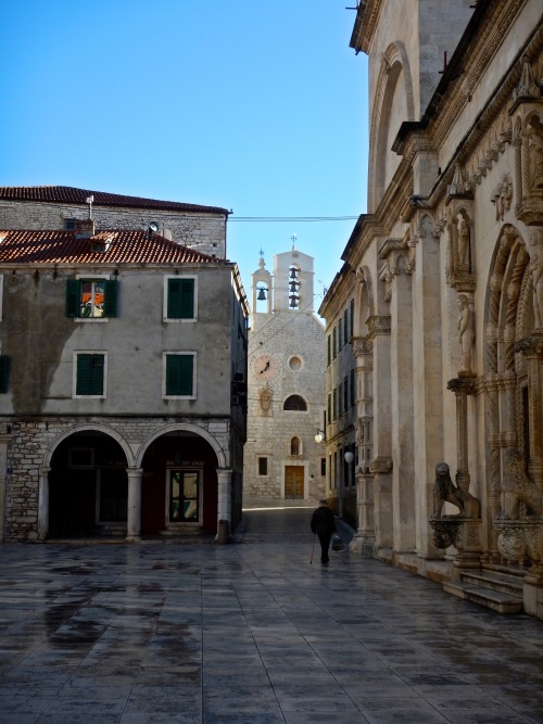 Old Town, Šibenik, Croatia, January 2017