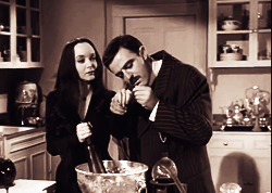 sarahhstrong:  Favourite TV Pairings » Gomez &amp; Morticia Addams 