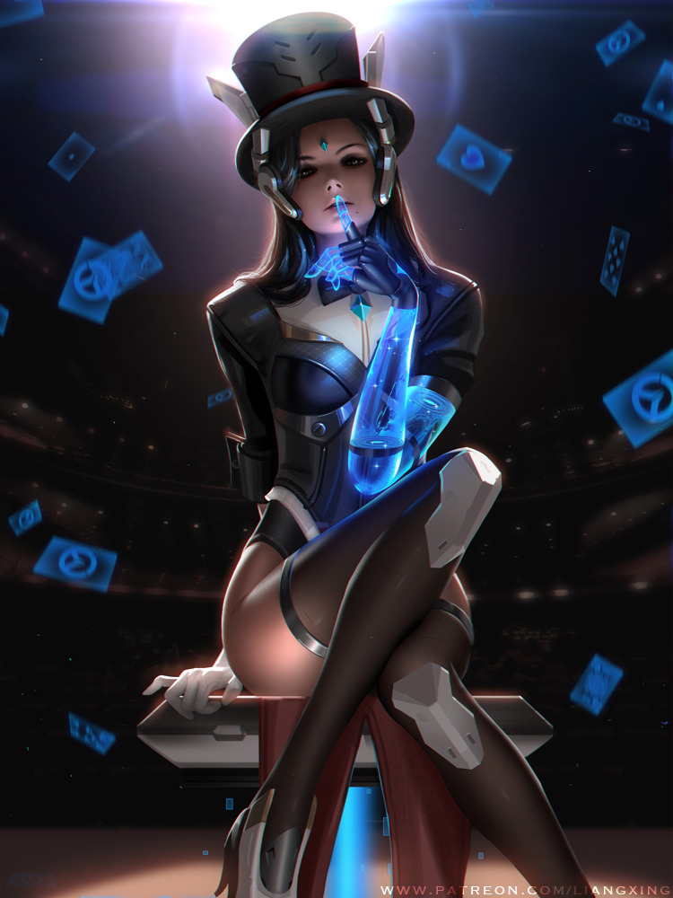 liang-xing:  Next, miracle!Symmetra,Fan art for overwatch~Patreon：https://www.patreon.com/liangxingGumroad：https://gumroad.com/liangxing