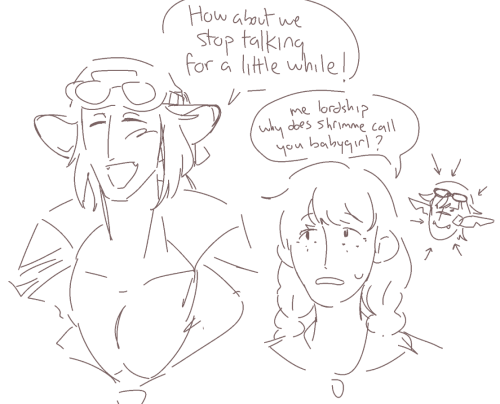 radicrow: sorry that while i was away i started shipping an elf version of my wol with stephanivien 