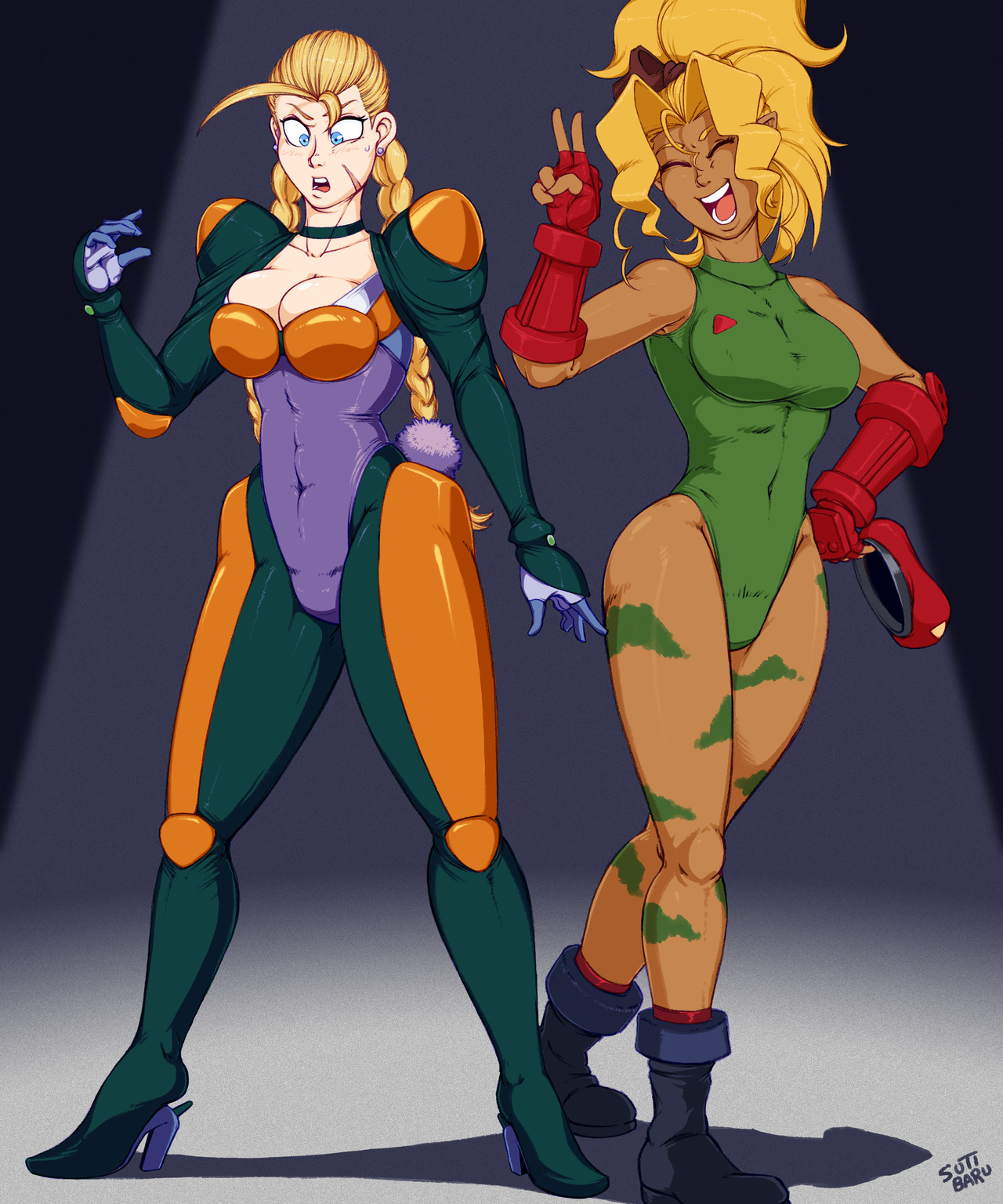 sutibaru:  [CM] Swap in the Spotlight by SutibaruArt    A commission of Cammy from