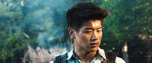 names-newt-greenie:minho’s so hot he has smoke coming out of his shoulder