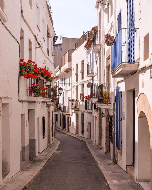 Sitges, Along Catalonia's Coastline, Combines Stunning Beaches With Captivating Architecture. Its Diverse