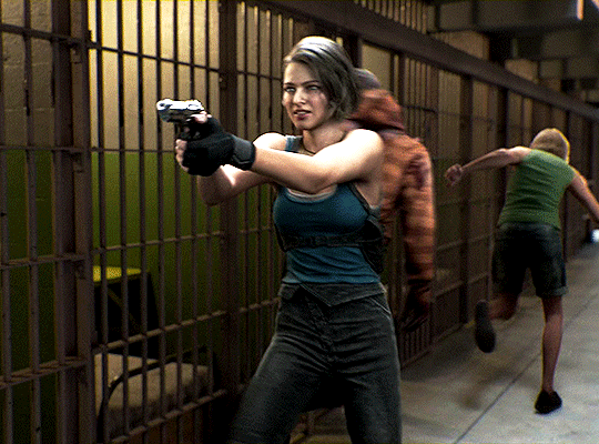 タイムファイヤー — Jill Valentine in Resident Evil: Death Island