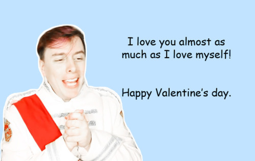 princelogical: princelogical: Happy (early) Valentine’s day! Show your affection for the seaso