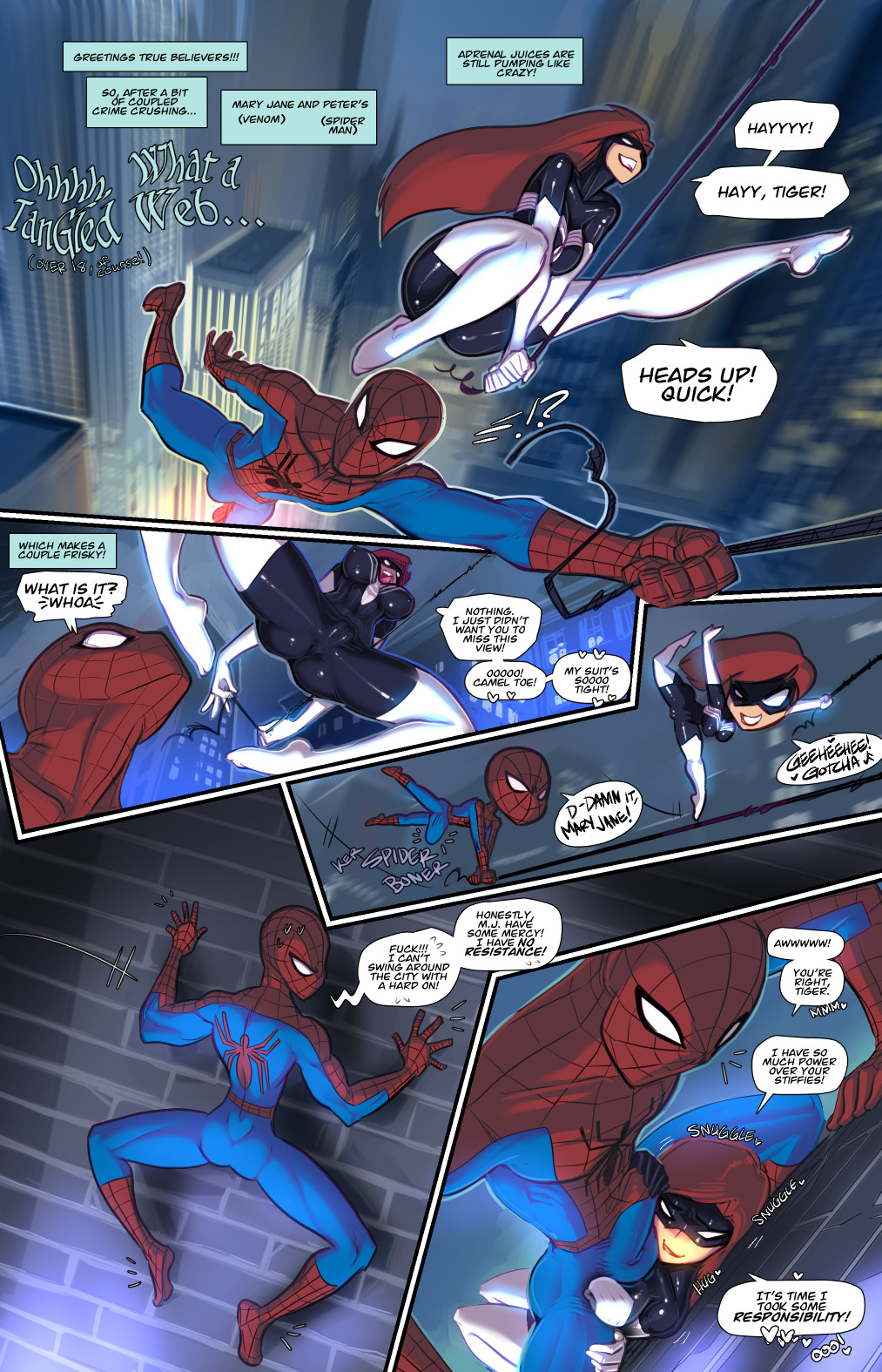 Tangled Web #11 |2 |3 |4 |5 |6 This time around, my patrons wanted to see Mary Jane-Venom