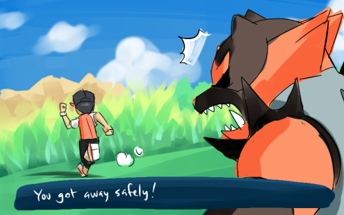 nitefise-art:I disappoint my pokemon on a daily basis