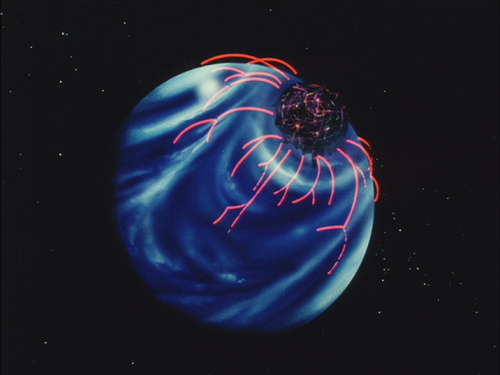 1979-1990 Anime PrimerBirth (1984)Aqualoid was once a lush, vibrant planet, but it has become a dese