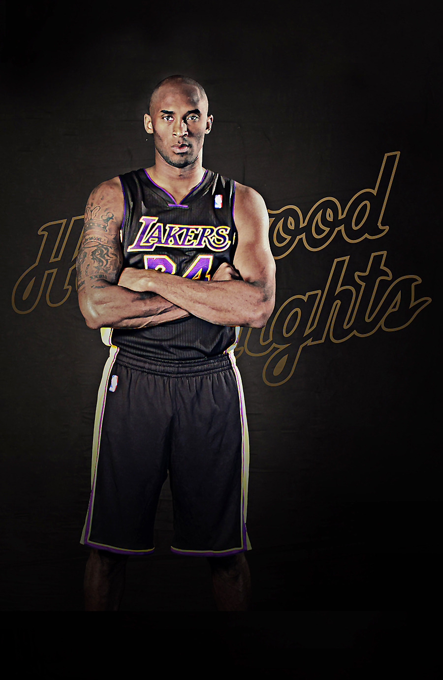 fyeahbballplayers:  New Lakers “Hollywood Nights” Uniforms. 