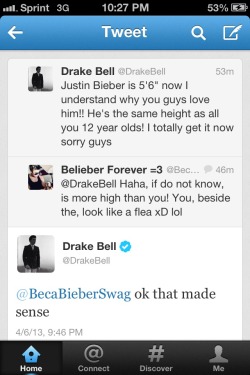 jensensation:  I just want to point out how great drake bell is 