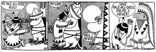 Moomin Goes Wild West # 50