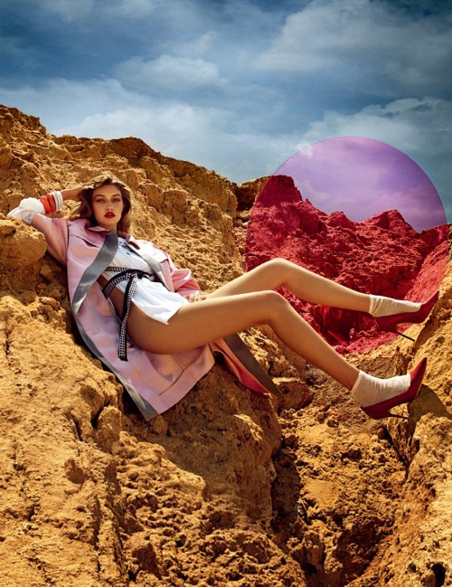 totallyinlovewithfashion:  Gigi Hadid in “Gigi Syndrome” by Luigi & Iango for W Korea December 2