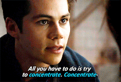 dontwantadrive:  Malia seems to concentrate best around Stiles 
