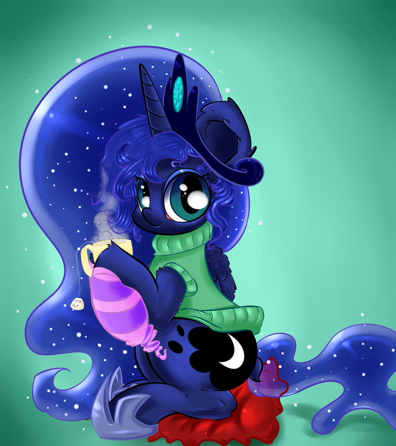 theponyartcollection:  Morning Routine by *CarligerCarl