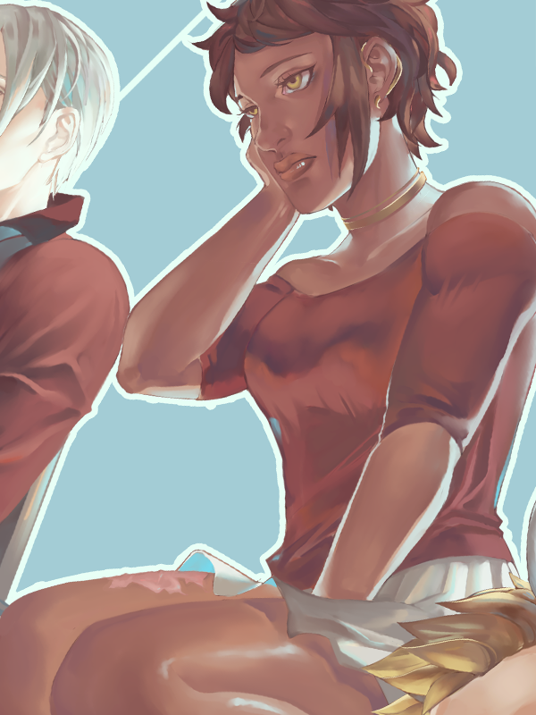 surfacage:  Tfw you challenge Blanche to a snowball fight