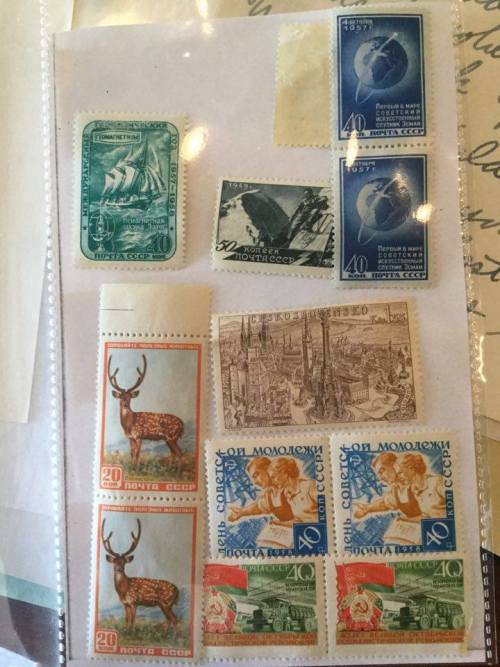 At my internship I have to open a lot of dead people’s mail. These stamps were sent to Adlai E