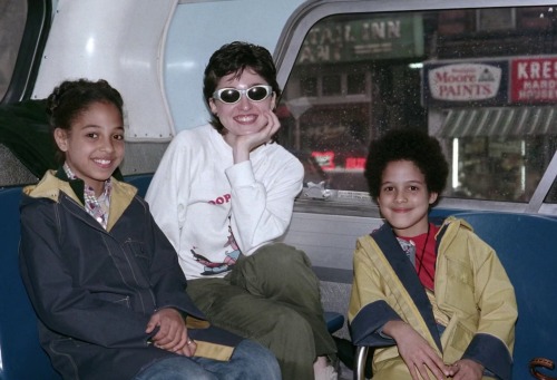 twixnmix: Madonna photographed by her boyfriend Dan Gilroy on the bus in New York, 1979.