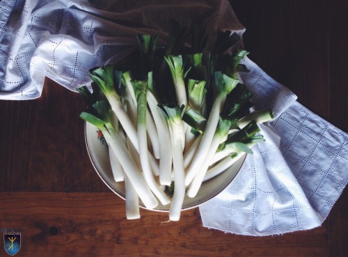 Last leeks from my Hyperborean Garden. #wintergarden #greenhouse #growyourown