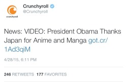 solarsensei:  katara:  THIS ISN’T A JOKE  President Obama confirmed as a weeaboo, his impeachment is currently underway