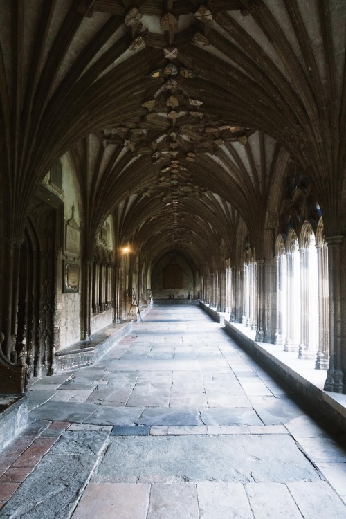 Following the light.Canterbury Cathedral, October, 2018.aussietramper.com/north-downs-way/