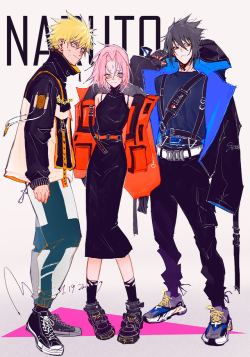 Team 7 after Timeskip azvüounüsädf - Illustrations ART street