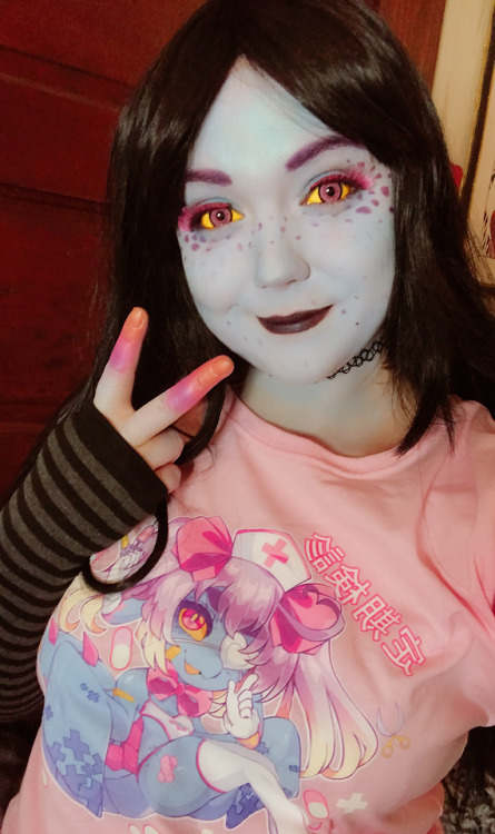 vixenshelbyphotos:So this is what I did last night!  I did a makeup test for @slugbox / 