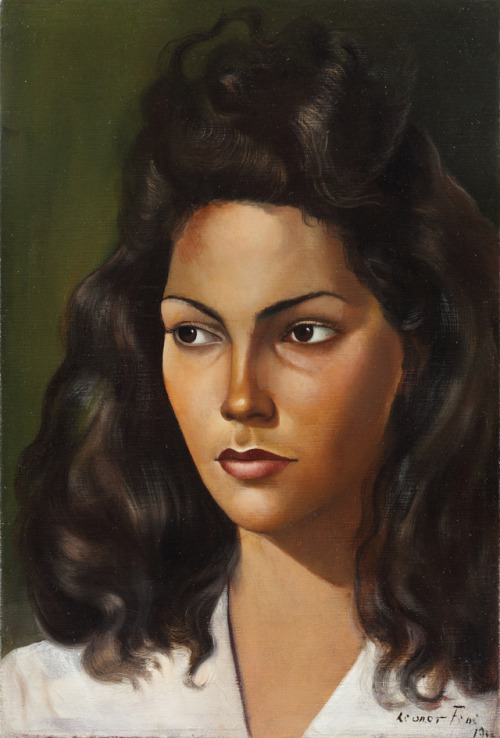 Leonor Fini, Portrait de femme, 1941, self portrait.