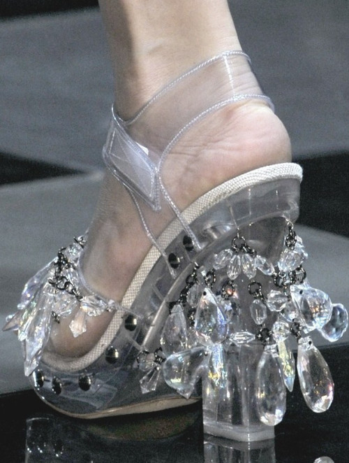 lamorbidezza:  Shoes at Prada Spring 2010 