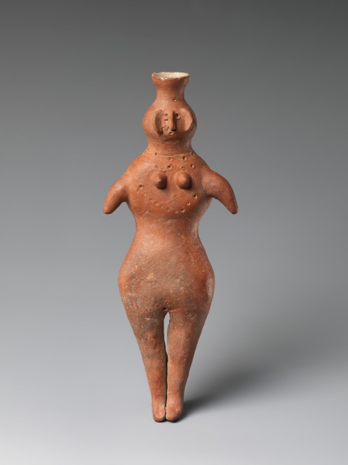 molkolsdal:Vessel in the Shape of a Femaleca. 1000–500 B.C.Pakistan (Northwest Frontier Province)Thi