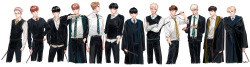exonewcomer:  request &ldquo;harry potter!exo?? like every member and their houses&rdquo; 