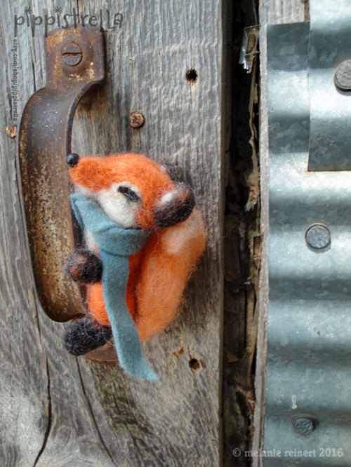 pippistrella:  Red Fox strained to open a mysterious door. “Do you think there’s some sh