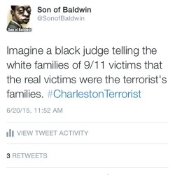 sonofbaldwin:  #CharlestonTerrorist