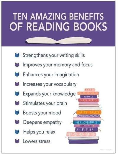 benefits of reading | Tumblr