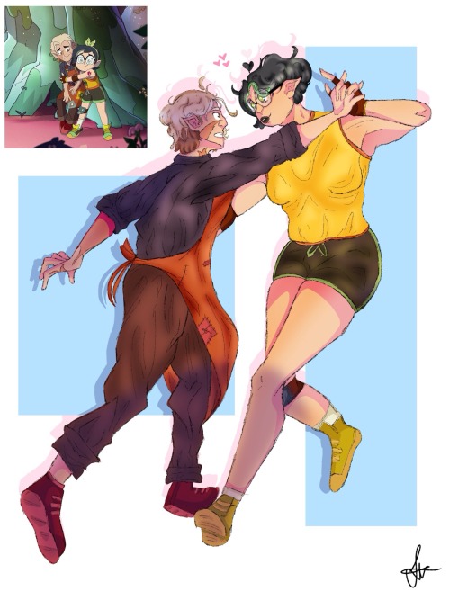 Some Hunter And Willow To Cure The Seasonal Owl House Depression