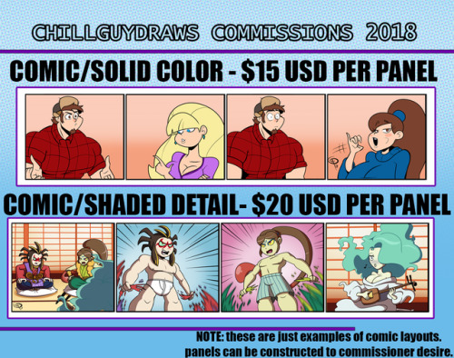 chillguydraws: chillguydraws:   chillguydraws:   COMMISSIONS ARE OPEN AGAIN! NOW 10 SLOTS AVAILABLE! Recently I’ve had to deal with some medical and regular bills pilling up, not to mention just coming back from vacation drained me a bit with the long